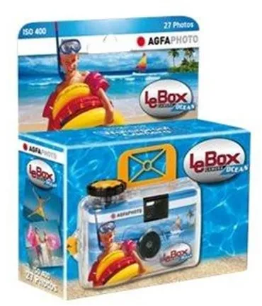 Agfa Photo Le Box Ocean - Cámara desechable - 35mm